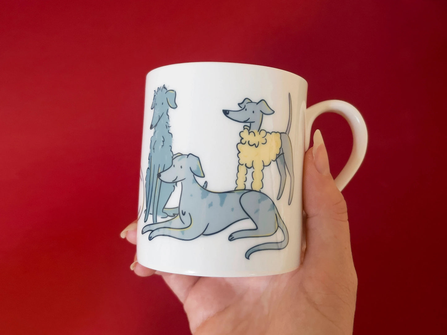 Blue Sighthound Mug