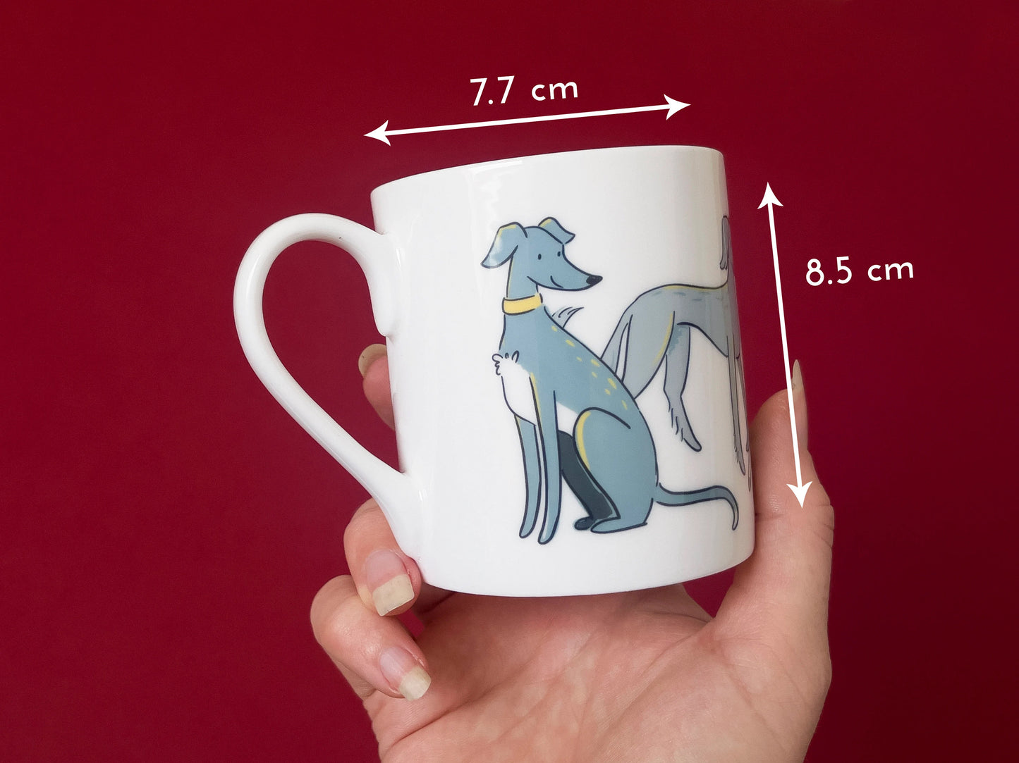 Blue Sighthound Mug