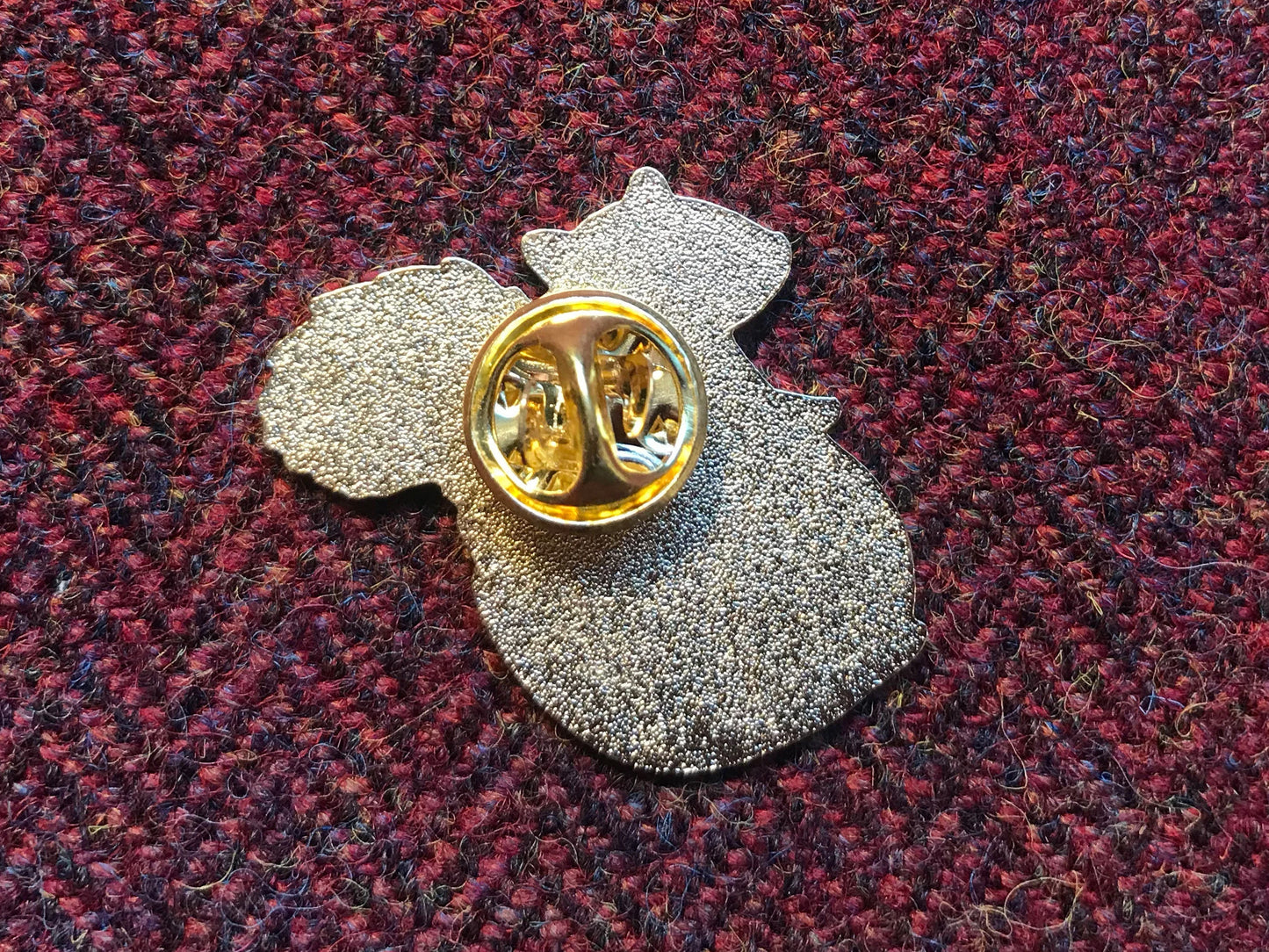 Grey Squirrel Enamel Pin