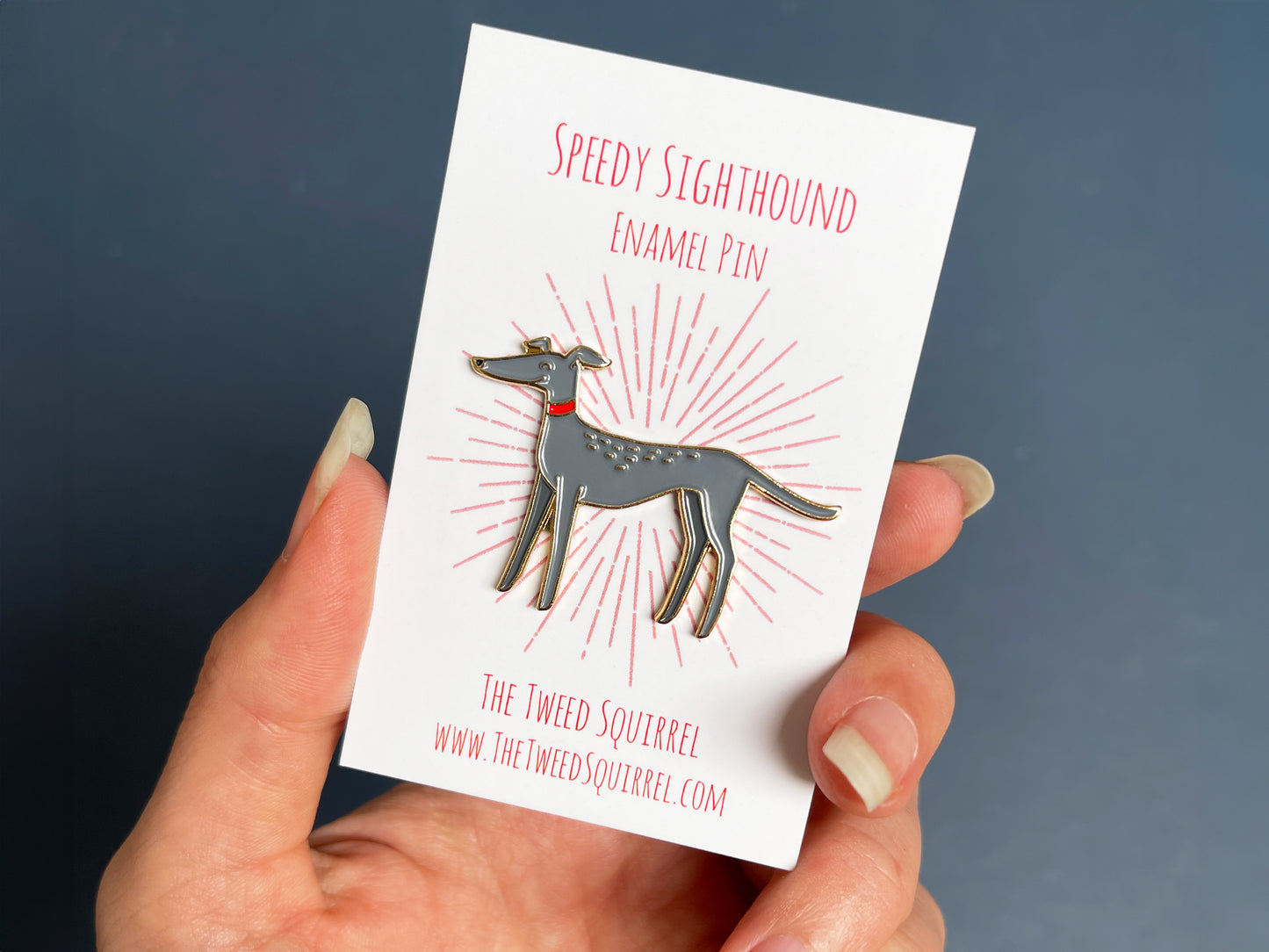 Greyhound Pin