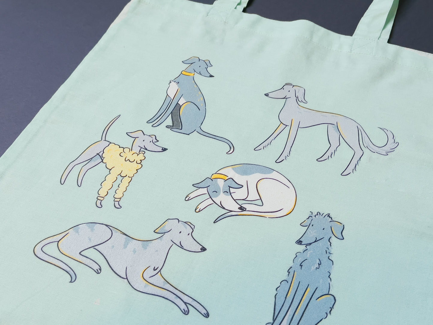 Lightweight Greyhound Tote Bag
