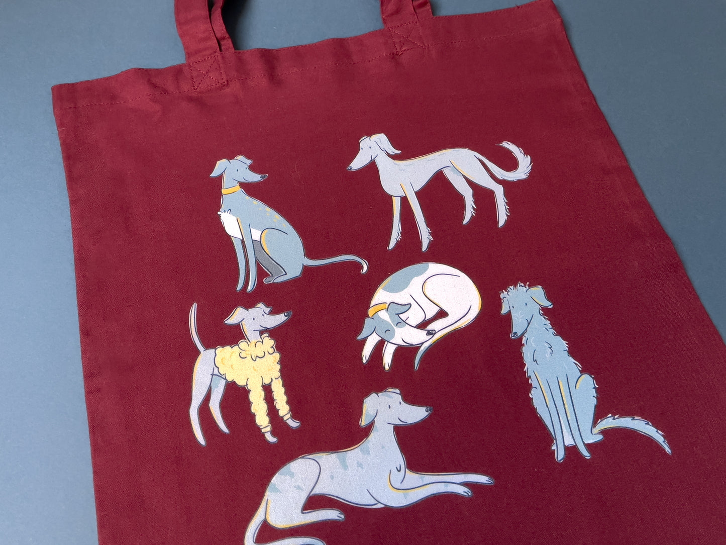Lightweight Greyhound Tote Bag