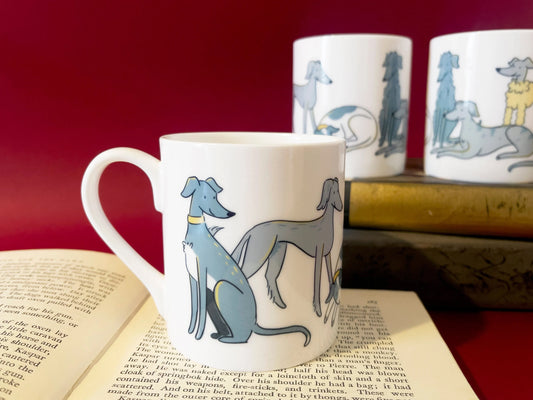 Blue Sighthound Mug