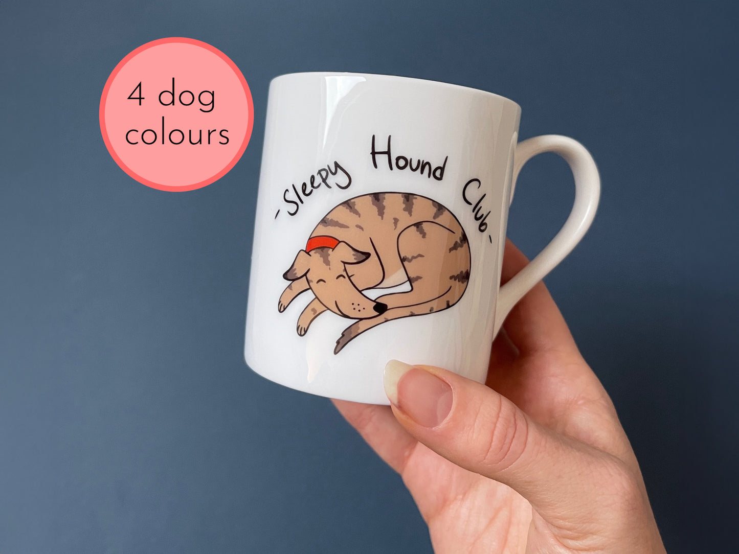 Sleepy Hound Mug