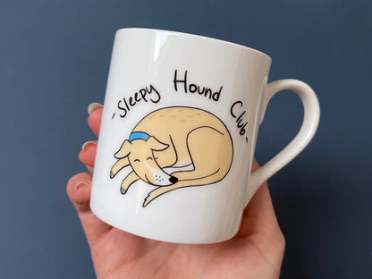 Sleepy Hound Mug