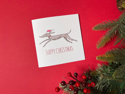 Speedy Sighthound Christmas Card