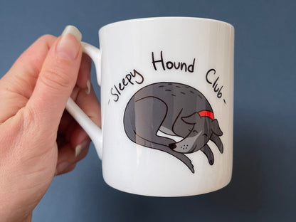 Sleepy Hound Mug